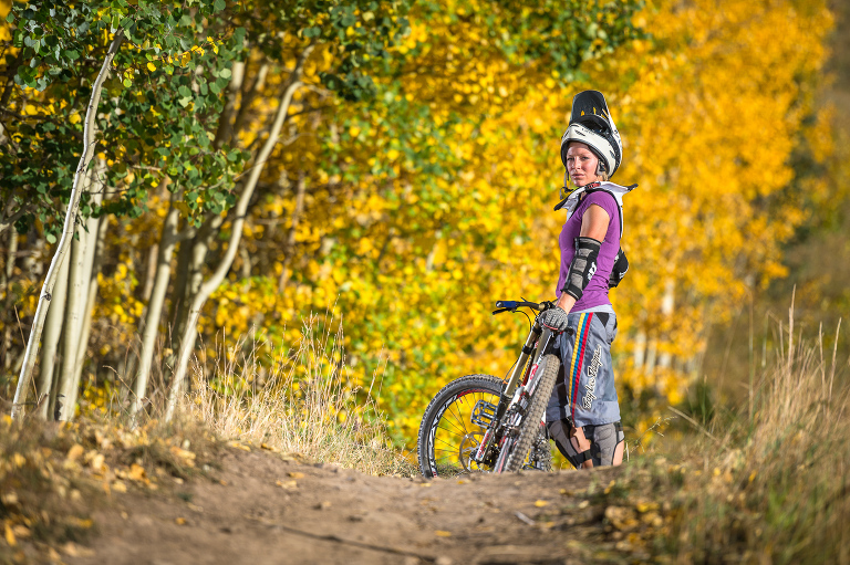 Mountain Village Bike Park near Telluride, Colorado.